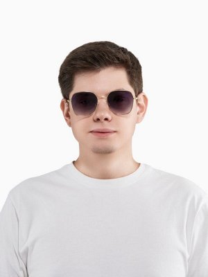 Очки солнцезащитные uv 400, дужка 13.1 см, ширина 12.4 см, линза 5.1x5.3 см