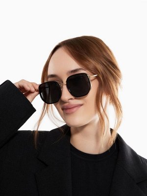 Очки солнцезащитные uv 400, дужка 14 см, ширина 13 см, линза 5.1x5.7 см