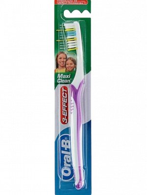 ORAL_B Зубная щетка 3_Effect Maxi Clean 40 средняя 1шт