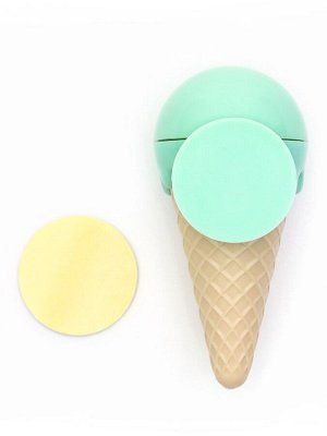 Игрушка для кошек из кошачьей мяты "Мороженное" на основании, 5 х 4 см, розовая