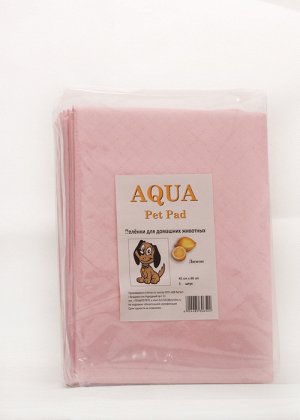 Пеленки AQUA pet pad 45х60см с ароматом Лимона (50шт)*8