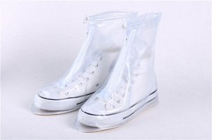 Fashion & Bags Бахилы многоразовые силиконовые, защитные чехлы на обувь от дождя на молнии
