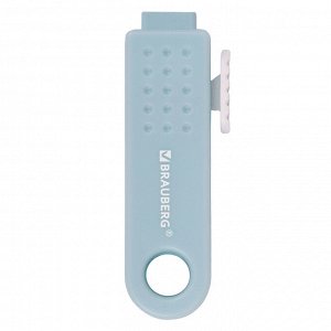 Ластик выдвижной BRAUBERG "Slider Mini", 68х12х8мм, пастельные цвета ассорти,1 шт, 271983