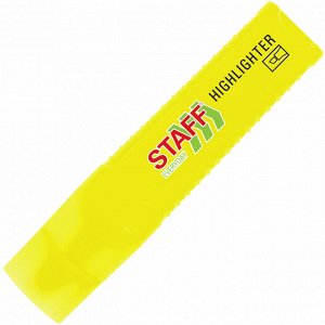 Текстовыделитель STAFF EVERYDAY HL-707, ЖЕЛТЫЙ, линия 1-5 мм, 1 шт, 152542