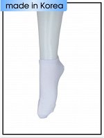 Slazenger Носки короткие белые для женщин, 1 пара 23-25 см.