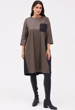Платье KaVari 1096 коричневый