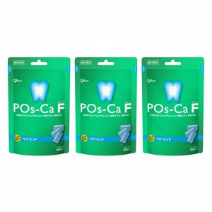 GLICO POs-Ca F Dental Gum – профессиональная зубная резинка с эффектом освежения дыхания
