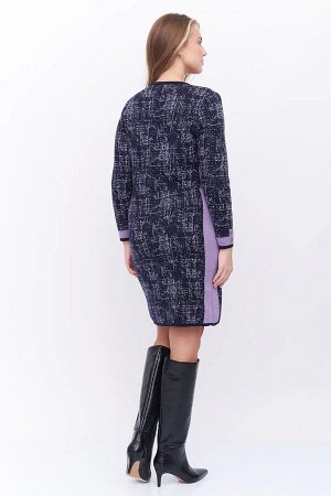 Платье С 1556/сине-лиловый