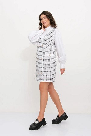 Платье Д 3484/белый
