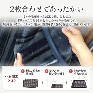 Nishikawa Showa Blanket - теплое и мягкое большое покрывало