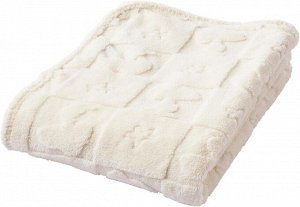 Nishikawa Blanket Ivory - пушистое полотенце-покрывало