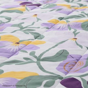 Nishikawa Skin Comforter Quilt Blanket - воздушное покрывало с цветочным принтом