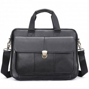 Fashion & Bags Сумка мужская для ноутбука и документов А4, натуральная кожа