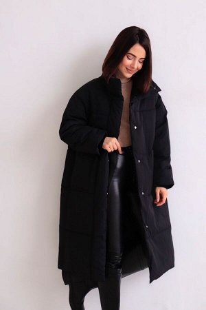 Пальто + ДЛИНА: 105 (+-3) см.
+ СОСТАВ: ПЭ 100%; подклад: ПЭ 100%; утеплитель: 150 г/м
+ ПАРАМЕТРЫ МОДЕЛИ: 81/60/91, рост модели 165 см.
+ ОБРАЗЕЦ НА МОДЕЛИ: 42-44