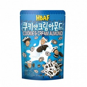 Миндаль с шоколадным печеньем Oreo Hbaf, 120гр Корея
