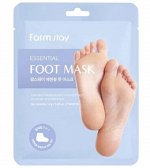 Farm Stay Смягчающая маска для ног Essential Foot Mask