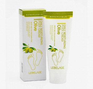 Крем, для ног с экстрактом оливы, LEBELAGE, Ю.Корея, 100 г