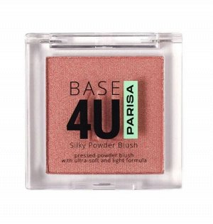 PARISA Румяна пудровые "BASE 4U" №01 Ягодный перламутр