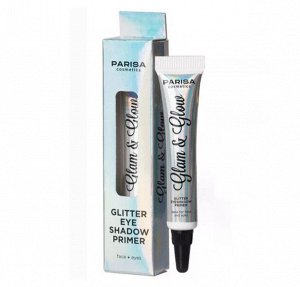 PARISA Праймер - основа "GLAM & GLOW" для стойкости теней, глиттеров, блесток 6мл 1*12шт