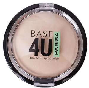 PARISA Пудра запеченная "BASE 4U" №101/2 BEIGE шелковистая 7г