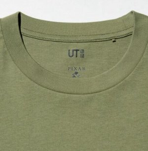 Унисекс футболка с короткими рукавами UT MAGIC FOR ALL с принтом 477898, оливковый