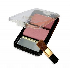 PARISA Румяна B-702 компактные двухцветные "Duo Color Blush" №01 розово - коралловый
