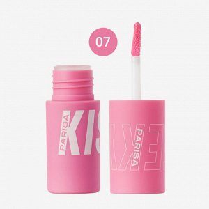 PARISA Румяна для макияжа лица и губ №07 "KISSES" Bright Pink (В-703)