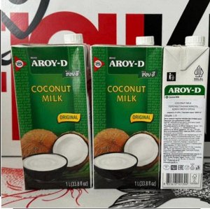 Кокосовое Молоко AROY-D COCONUT MILK  Тайланд 1 литр.