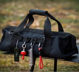 Сумка универсальная Camping outfit [40х14х15см, жесткое дно, черный]