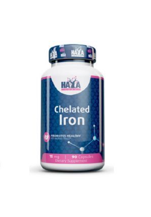 Железо Haya Labs Chelated Iron 15мг - 90 капс.