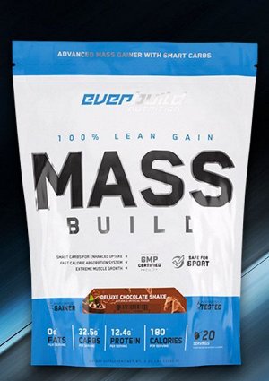 Гейнер EVERBUILD Mass Build (25/65) - 1 кг (пакет)