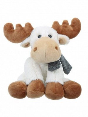 Игрушка мягкая Олень в шарфике 18 см Relana