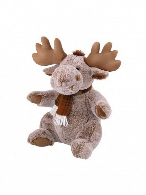 Игрушка мягкая Олень в шарфике 23 см Relana