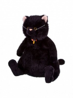 Игрушка мягкая Котик черный 37 см Relana