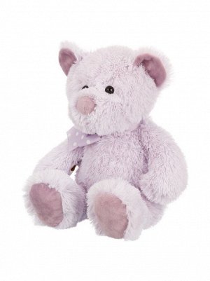 Игрушка мягкая Мишка лавандовый с бантиком 24 см Relana