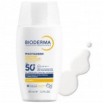 Биодерма Солнцезащитный флюид для всех типов кожи Xdefense SPF50+, 40 мл (Bioderma, Photoderm)