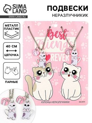 Подвески неразлучники «Милые котята» 11x14 см