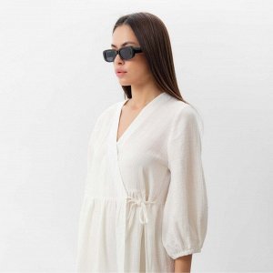 Платье на запах миди женское MIST Summer time, белое