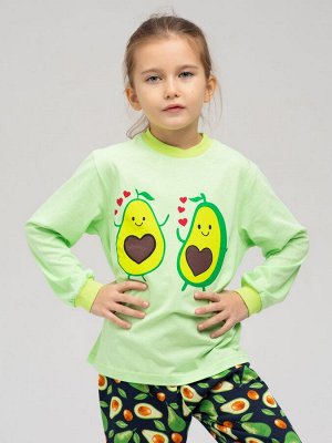 Пижама Love Авокадо / Т. синяя