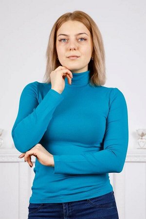 Водолазка женская  / Бирюза