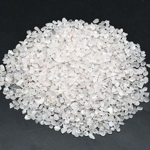 Розовый кварц галтовка фракция 3-5мм, упаковка 100г