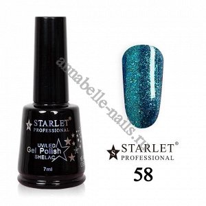 Гель-лак Starlet Professional №058 «Морская королева»