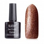 Гель-лак Bluesky №80544 на прозрачной подложке, с медно-бежевыми микроблестками, 10 мл