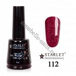 Starlet, Гель-лак №112 «Клубничный фейерверк», 7мл