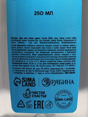 Подарочный набор «23 Февраля», гель для душа и шампунь для волос, 2x250 мл, HARD LINE