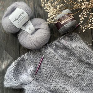 Пайетки, Полиамид 100%, 50 гр/360 м