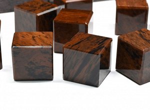 Камни для виски в подарочной упаковке 12 кубиков из обсидиана