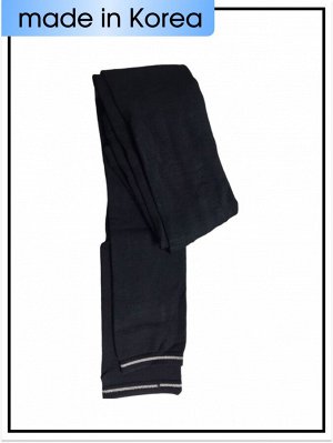 Лосины 3/4 плотные однотонные чёрные Michiko London Koshino (р. Free size)