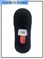 Slazenger Носки-следки черные с силиконовым держателем на пятке (унисекс), 1 пара 23-25 см