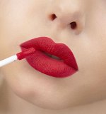 LUXVISAGE Блеск для губ матовый PIN-UP тон 29 Red flower